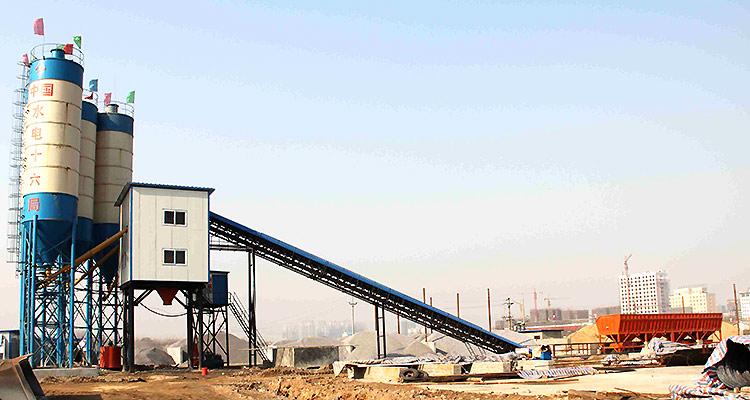 HZS90 Concrete Batching Plant photo