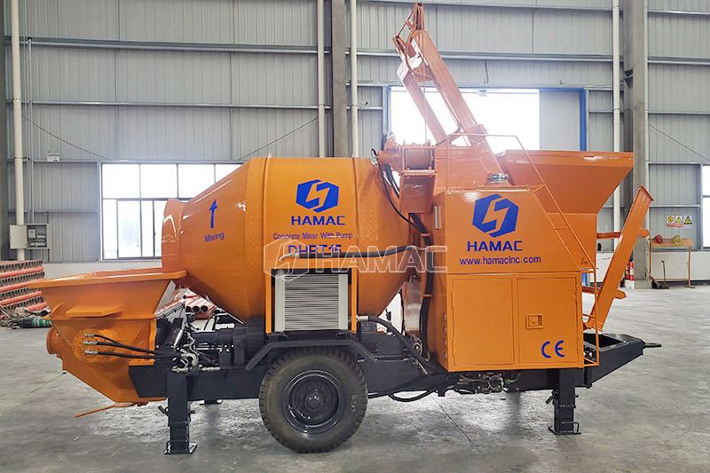 DHBT60 Diesel Engine Concrete pump in East Timor