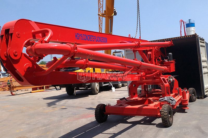 Crawler Concrete Boom Pump