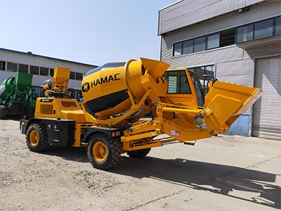 Cần phân phối bê tông bánh xích thủy lực
