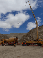 concrete pump photo