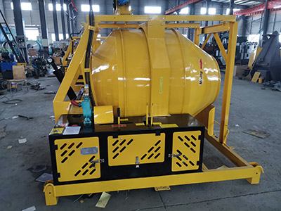 Flèche de distribution sur chenilles hydraulique