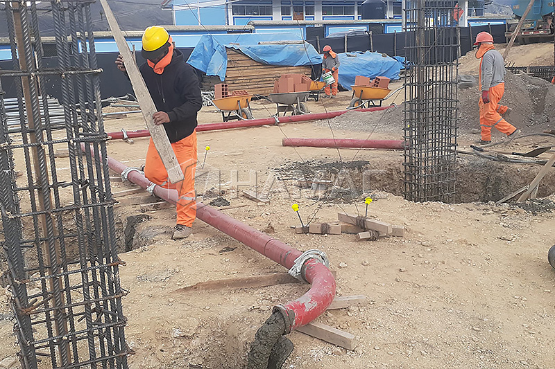 mobile concrete placing boom
