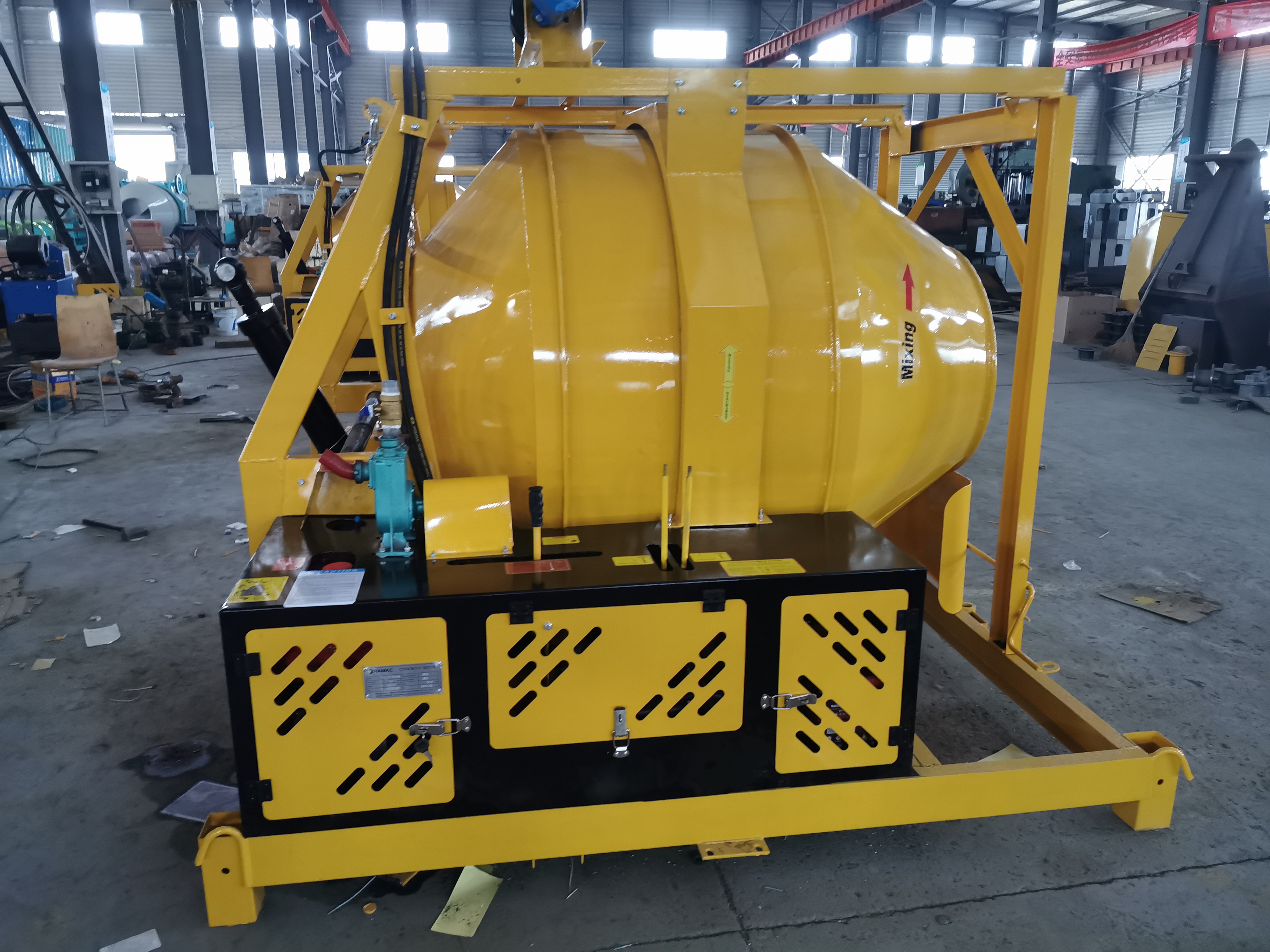 Planetary Countercurrent Concrete Mixer photo