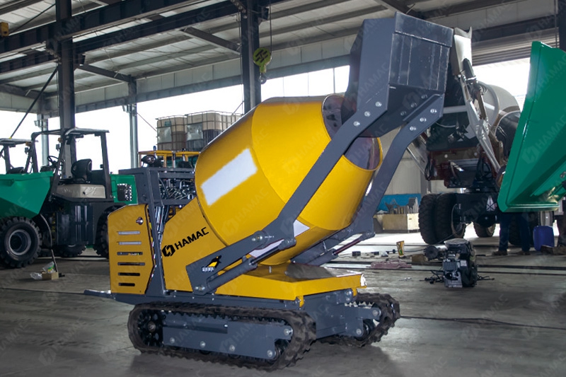 Self Loading Concrete Mixer Successfully Shipped to Nigeria