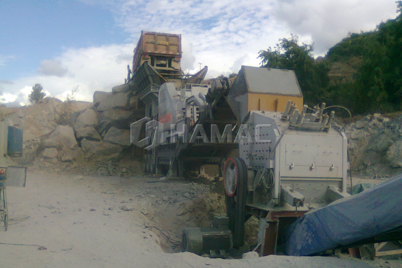 Chile River Pebble Crushing Solution photo