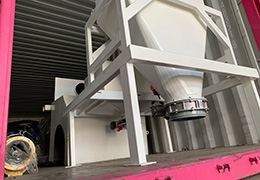 HAMAC Delivering de planta dosificadora de concreto de 35m3 a cliente africana photo