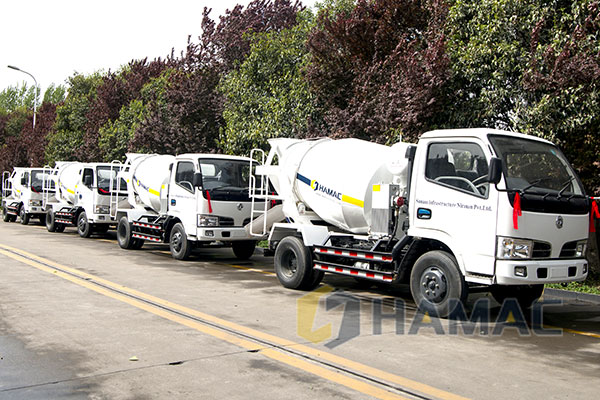 modular cement concrete mixing plant photo