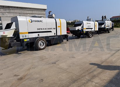Самозагружающийся бетоносмеситель HMC400 новой модели работает в Нукуалофе, Тонга