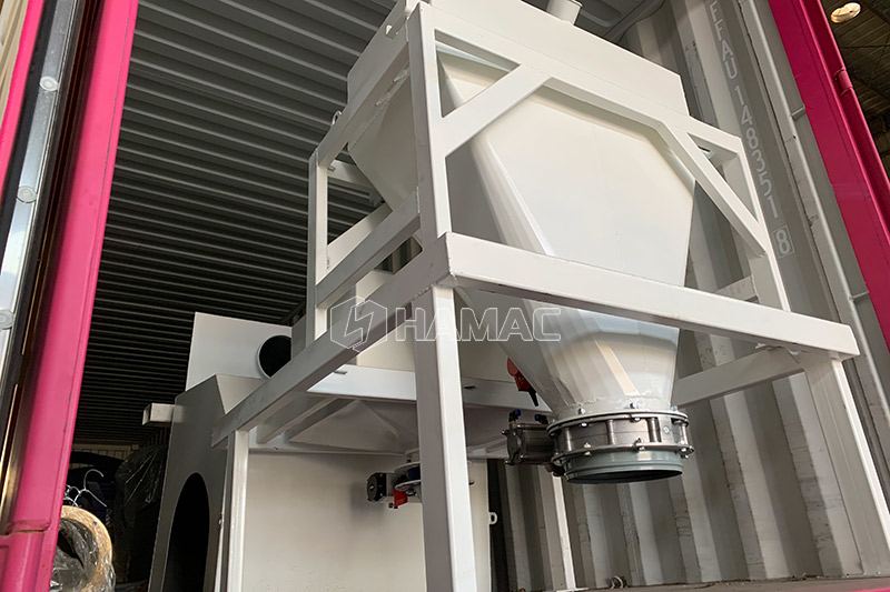 self loading concrete mixer machine