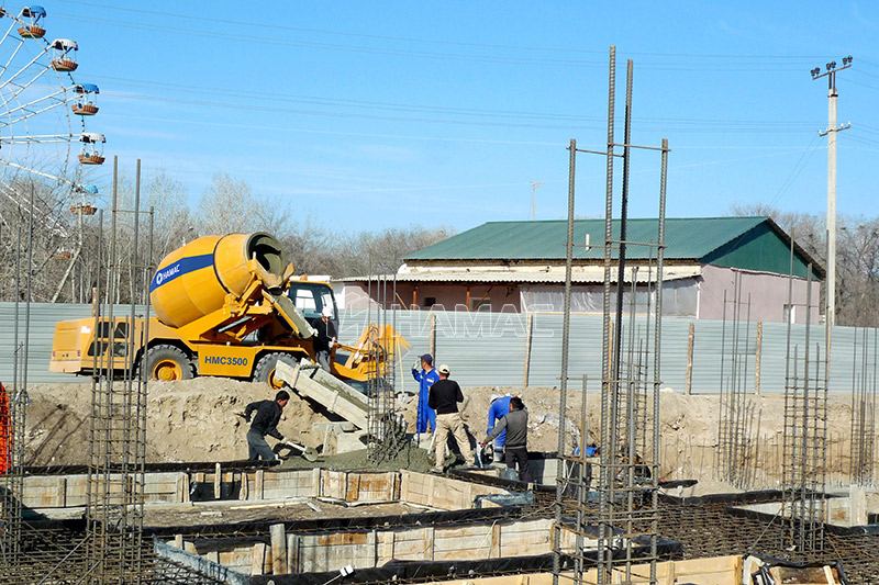 Khác nhau máy trộn bê tông trạm trộn