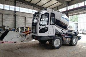 self loading pan mixer photo