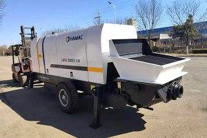 concrete pumping photo
