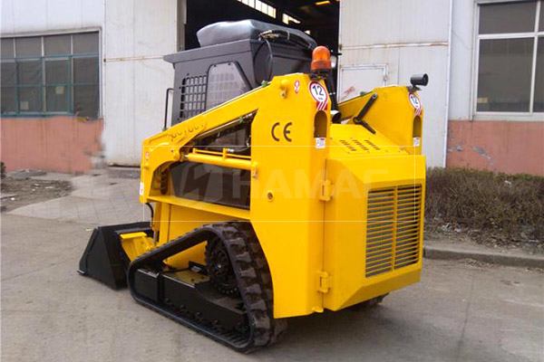 HAMAC Slipform Paver Applied in Road Shoulder Construction