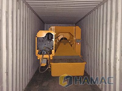 tracked concrete placing boom