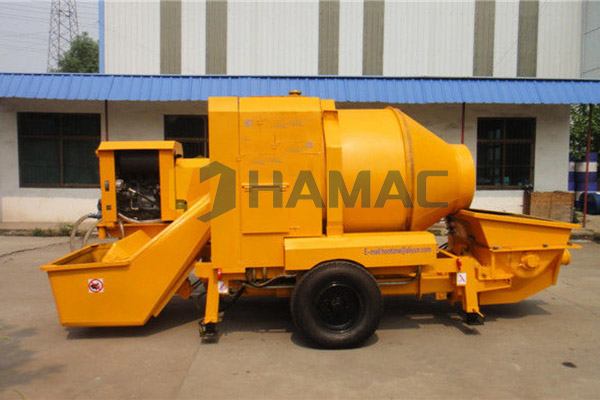 8 MPa Diesel Concrete Pump Remote control switch For 15 Layer Building