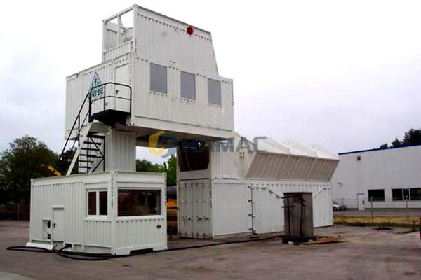 Diesel concrete mixer pump