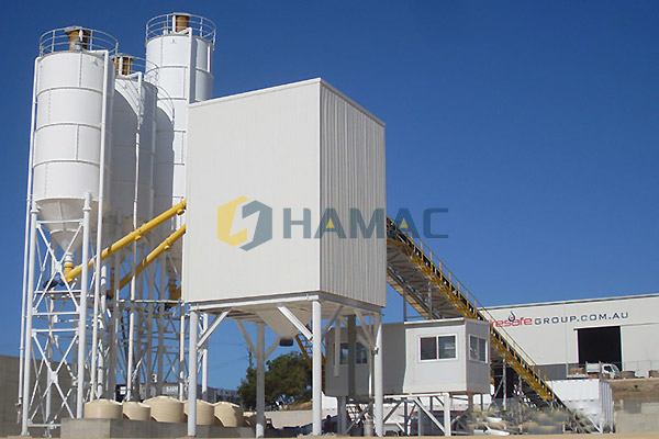HZS180 Concrete batching plant in Australia photo