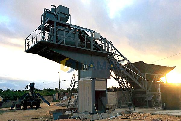 crawler hydraulic concrete placing boom