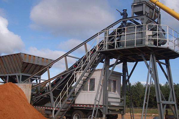 Mobile Concrete Batching Plant photo