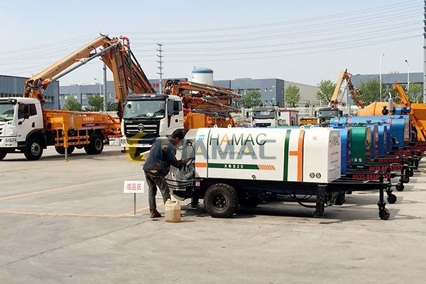 XBS/DXBS Fine Stone Concrete Pump photo