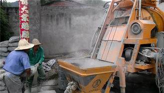 1440mm Drum Diesel Concrete Pump Two Active Shaft To Prevent Slippage photo