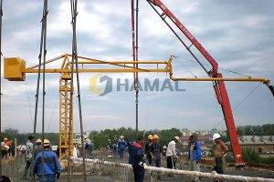 boom placer concrete pump photo