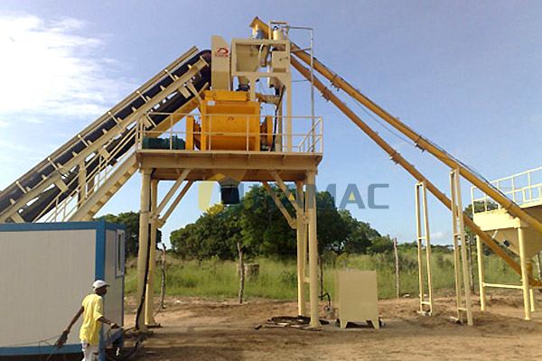 Portable Concrete Batching Plant