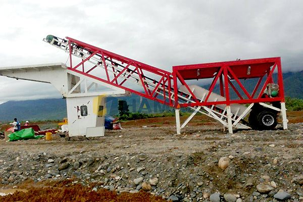 Centrale à béton modulaire
