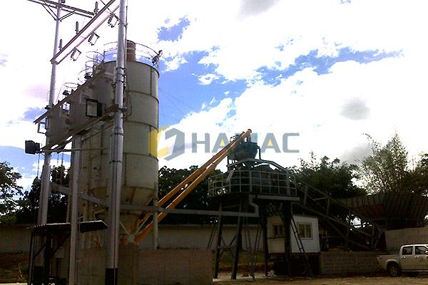 Peru 60 T/H vữa khô dây chuyền cho khai thác mỏ hạ tầng bền bỉ công nghiệp