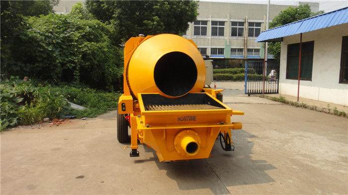 1440mm Drum Diesel Concrete Pump Two Active Shaft To Prevent Slippage