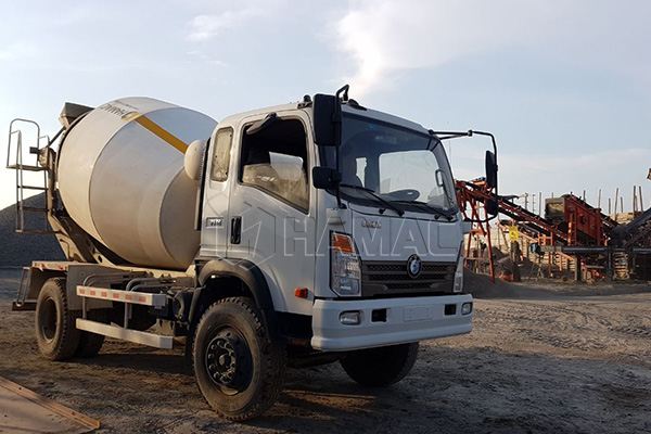 Planta dosificadora de concreto de yhzs25 móvil en Filipinas