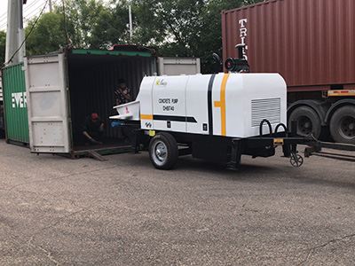 Diesel Driven Concrete Pump photo