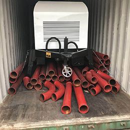 DHBT40 Diesel Driven Concrete Pump Was Sent to South America on June 19th photo