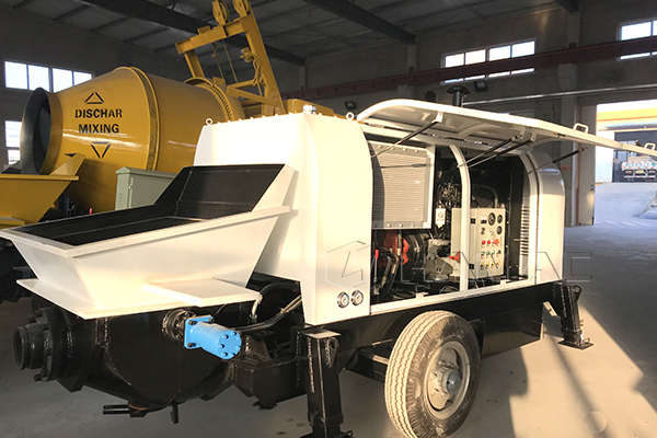 Tracked Concrete Pump