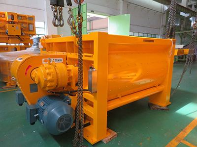 HZN90 concrete batching plant in Saudi Arabia
