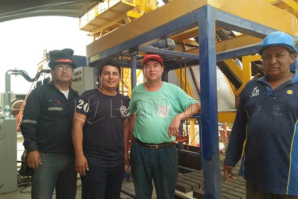 Centrale automatique de fabrication de blocs QT6-15