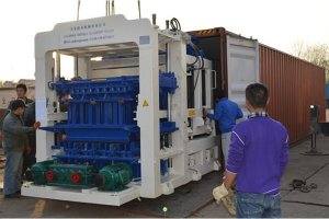 fully automatic cement block making machine photo