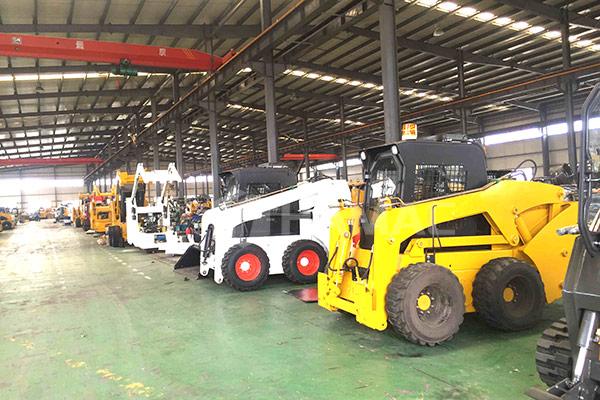 backhoe loader for loading and excavation