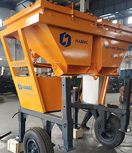 2HZS60 Concrete Batching Plant photo