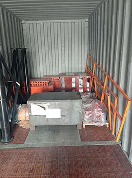 YHZS50 Mobile Concrete Batching Plant in Russia