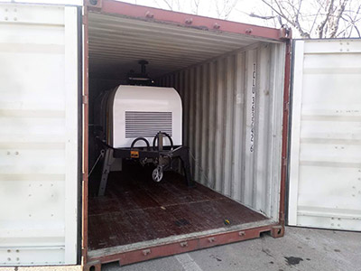 Gas powered máy trộn bơm bê tông đang bán