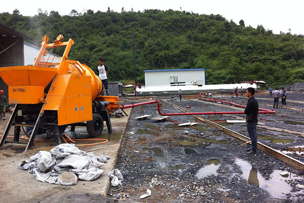 Package de bomba mezcladora para vivienda rural en sudeste asiático