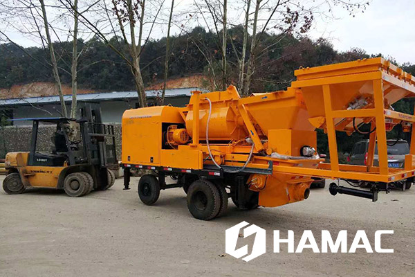 crawler spider concrete placing boom