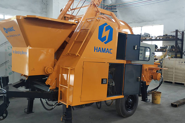 Concrete Mixer with Pump photo