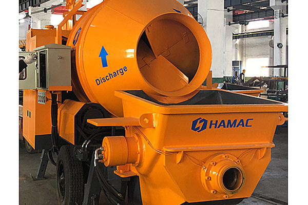 Produce concrete at site
