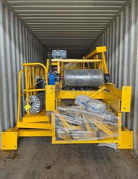 crawler hydraulic concrete placing boom