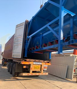 Hoisting Hopper Type Concrete Batching Plant