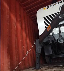 Two units of diesel concrete pump are delivered to East African country photo