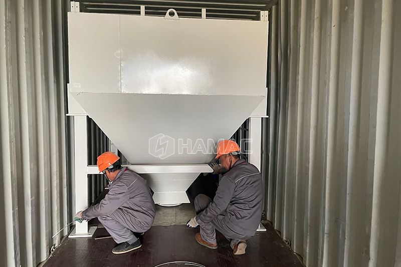 Produce concrete at site